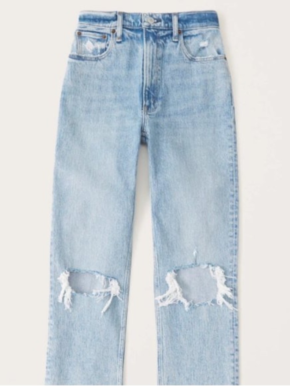 Abercrombie & Fitch Ultra High Rise 90s Straight Jean